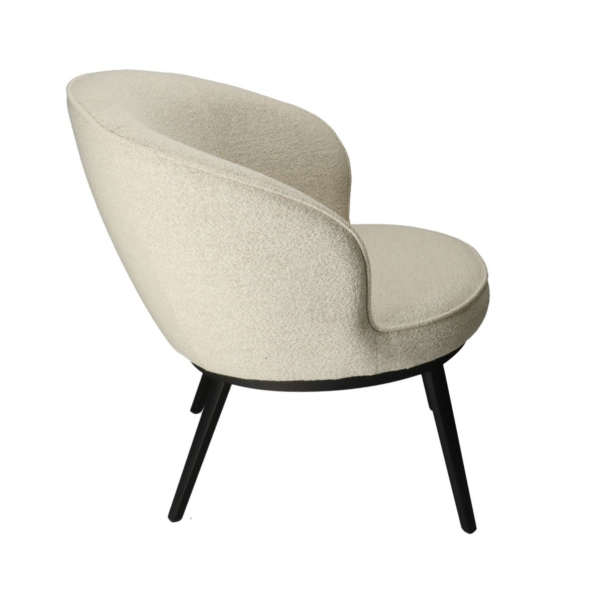 UQ NAGI LOUNGE BOUCLÉ Bézs design Kárpitos beltéri fotel